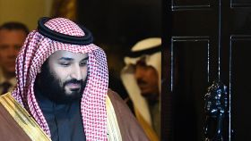 El heredero saudí, Mohamed bin Salman.