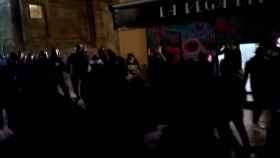 La Policía carga contra los manifestantes en Lavapiés