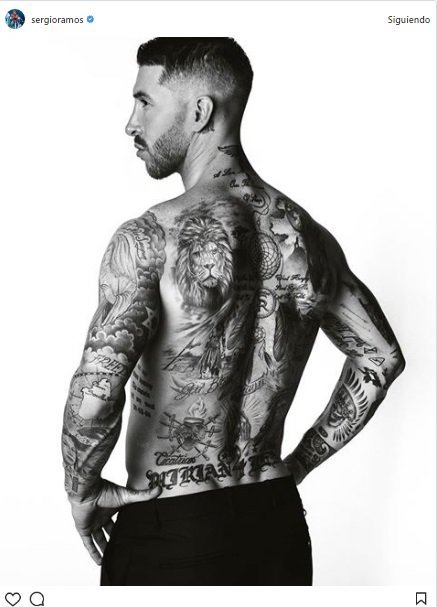 Sergio Ramos, al descubierto: su vida plasmada en sus tatuajes
