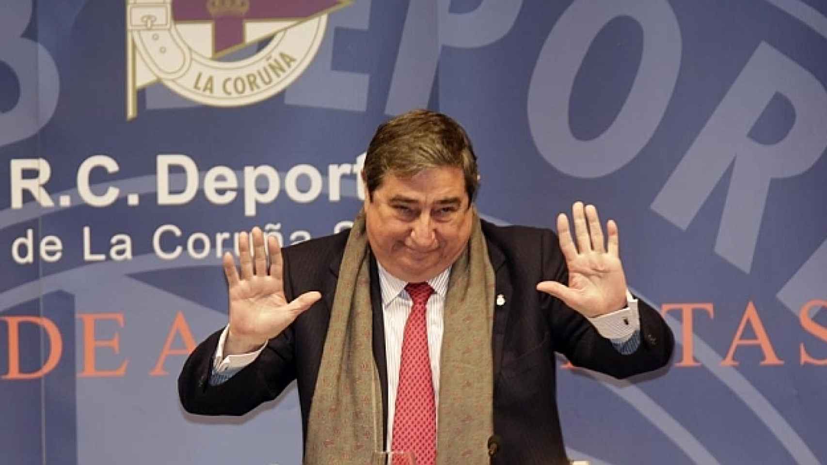Lendoiro, expresidente del Deportivo.