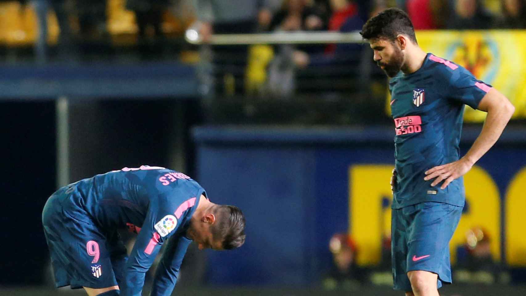 Diego Costa y Torres tras el segundo gol de Ünal.