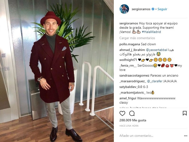 Sergio Ramos vuelve a marcar tendencia con su último look