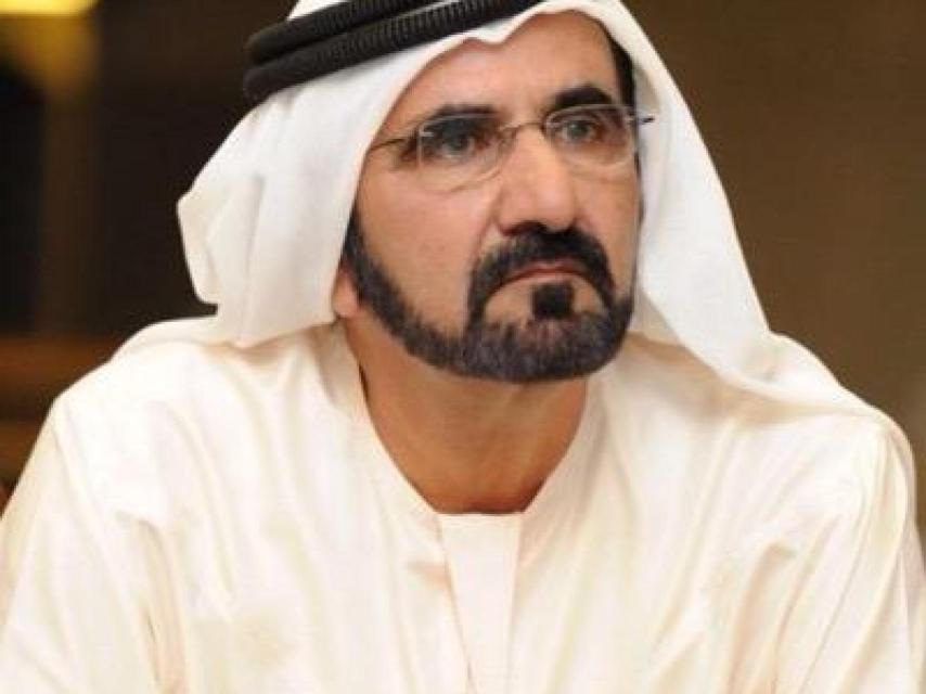 Sheikh Mohammed en una imagen de las redes sociales.