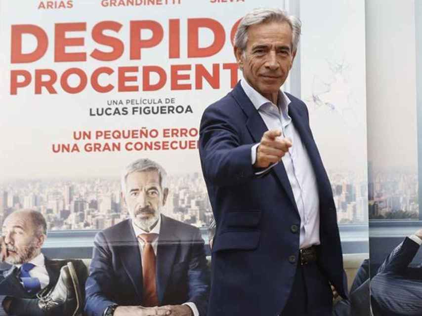 Imanol Arias en el estreno de 'Despido procedente'.  EFE