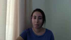 Sheikha Latifa, la princesa de Dubai en un vídeo que grabó recientemente.