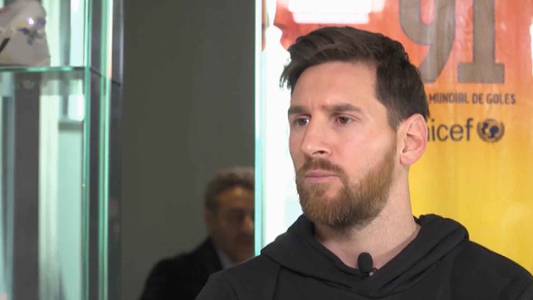 Leo Messi, en el programa 'La Cornisa'