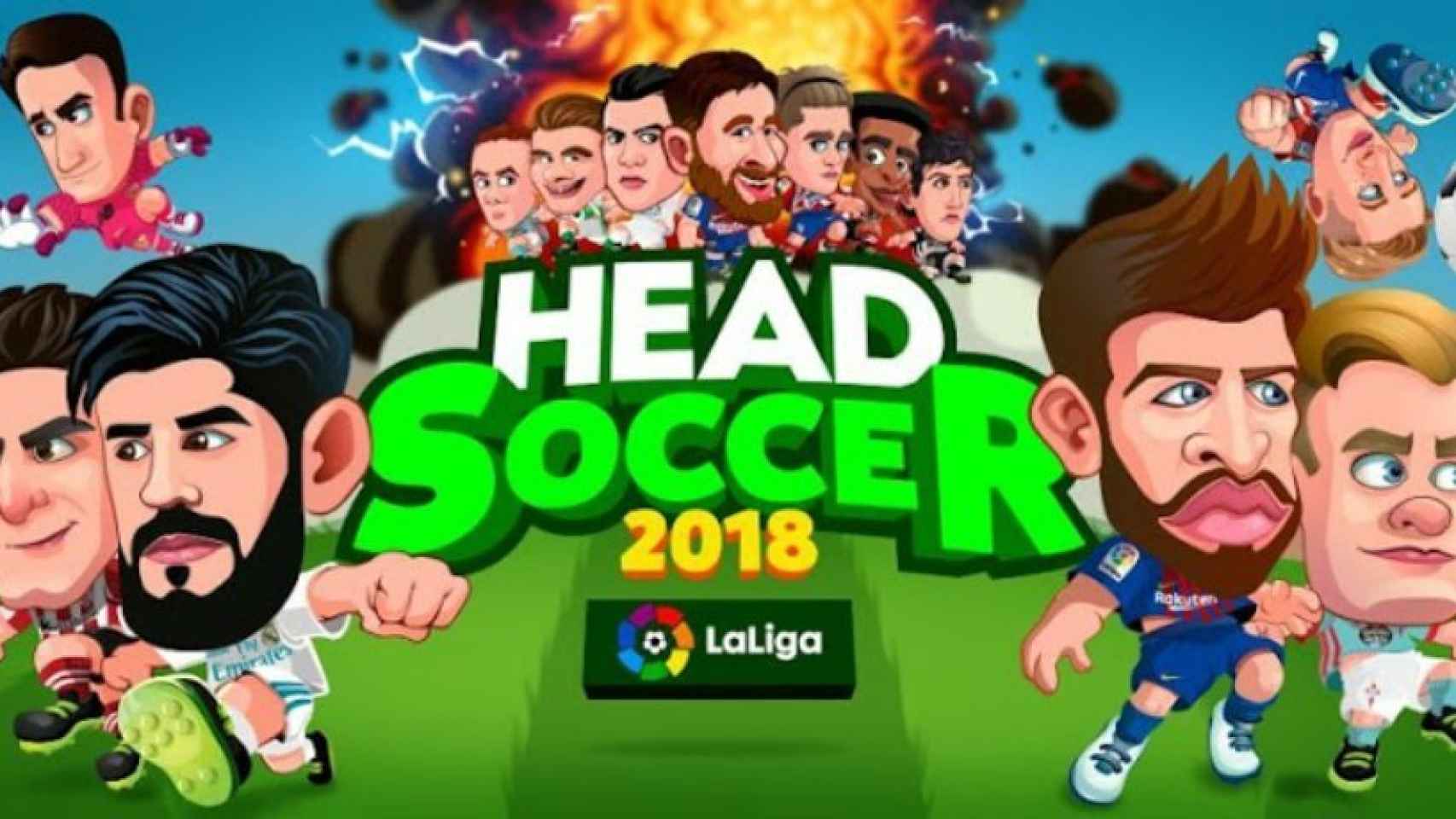 Imagen promocional de Head Soccer La Liga 2018
