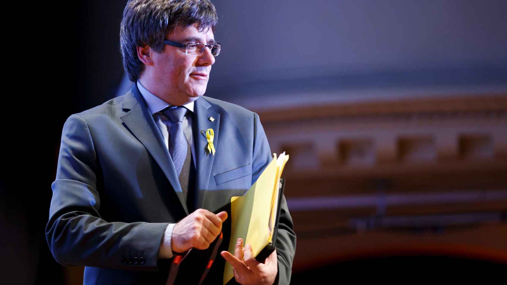 El presidente cesado de Cataluña, Carles Puigdemont.