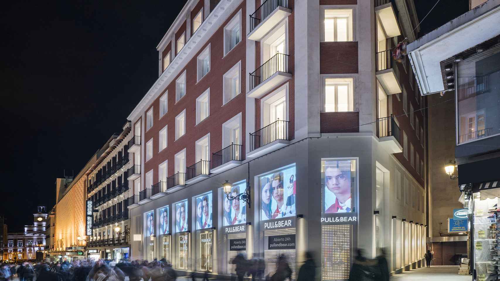 La tienda más grande de Pull&Bear, en la calle Preciados de Madrid.