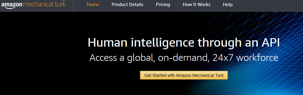 amazon mechanical turk