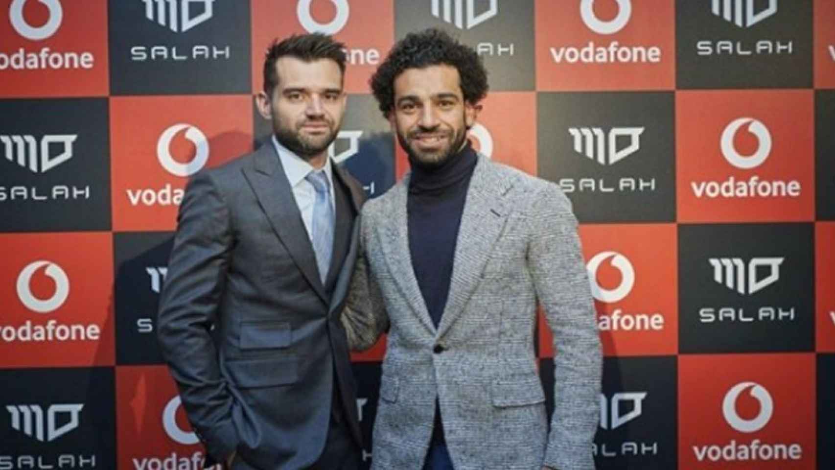 Mohamed Salah en un acto promocional. Foto: Instagram (@mosalah22)