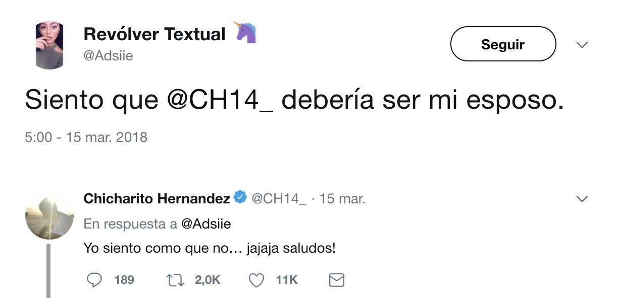 Mensaje de Chicharito en Twitter