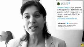 Beatriz Talegón pide disculpas a la Guardia Civil y su ridículo es aún mayor