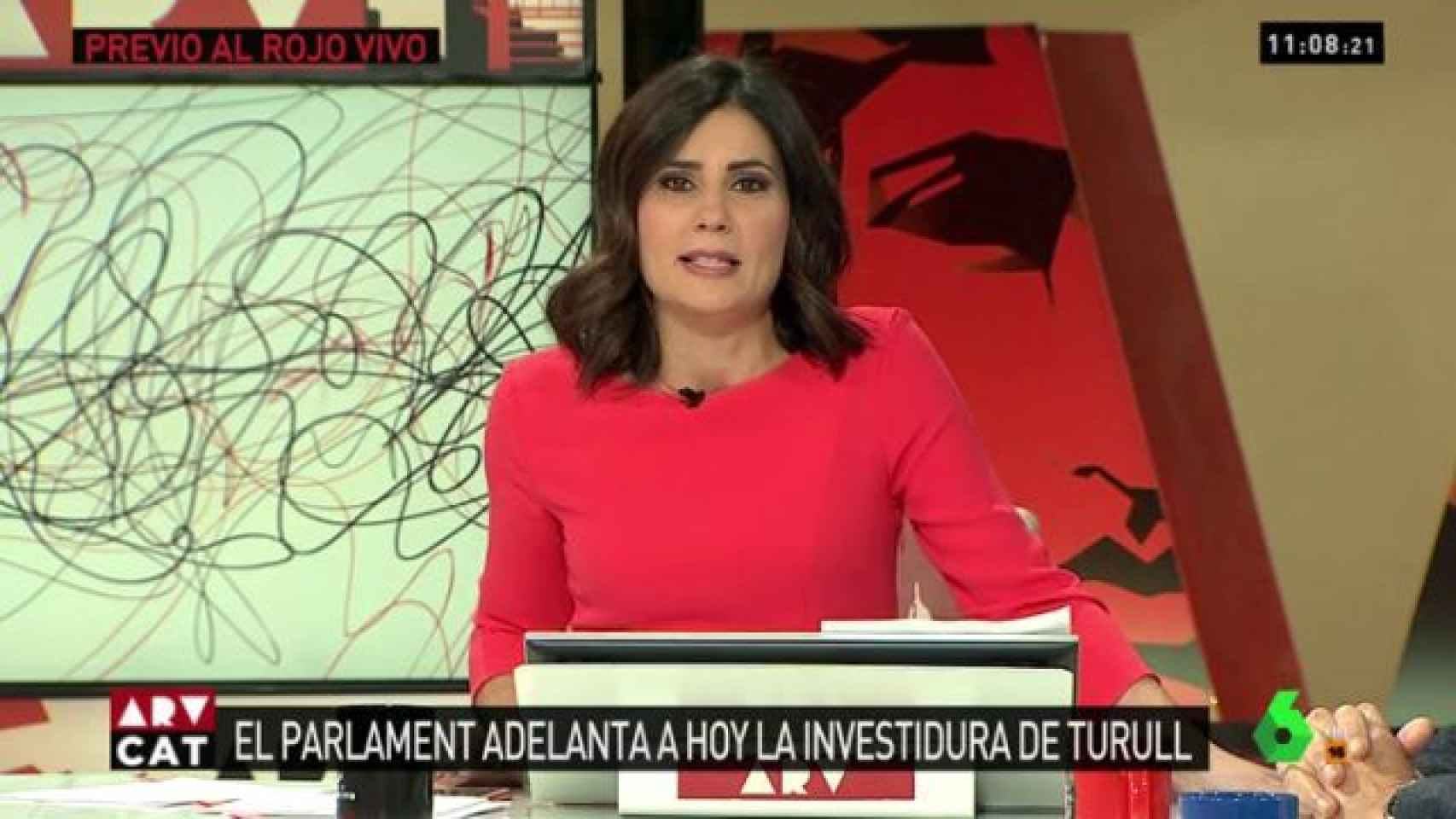 María Llapart se estrena en 'Al rojo vivo' tras la salida de Cristina Pardo