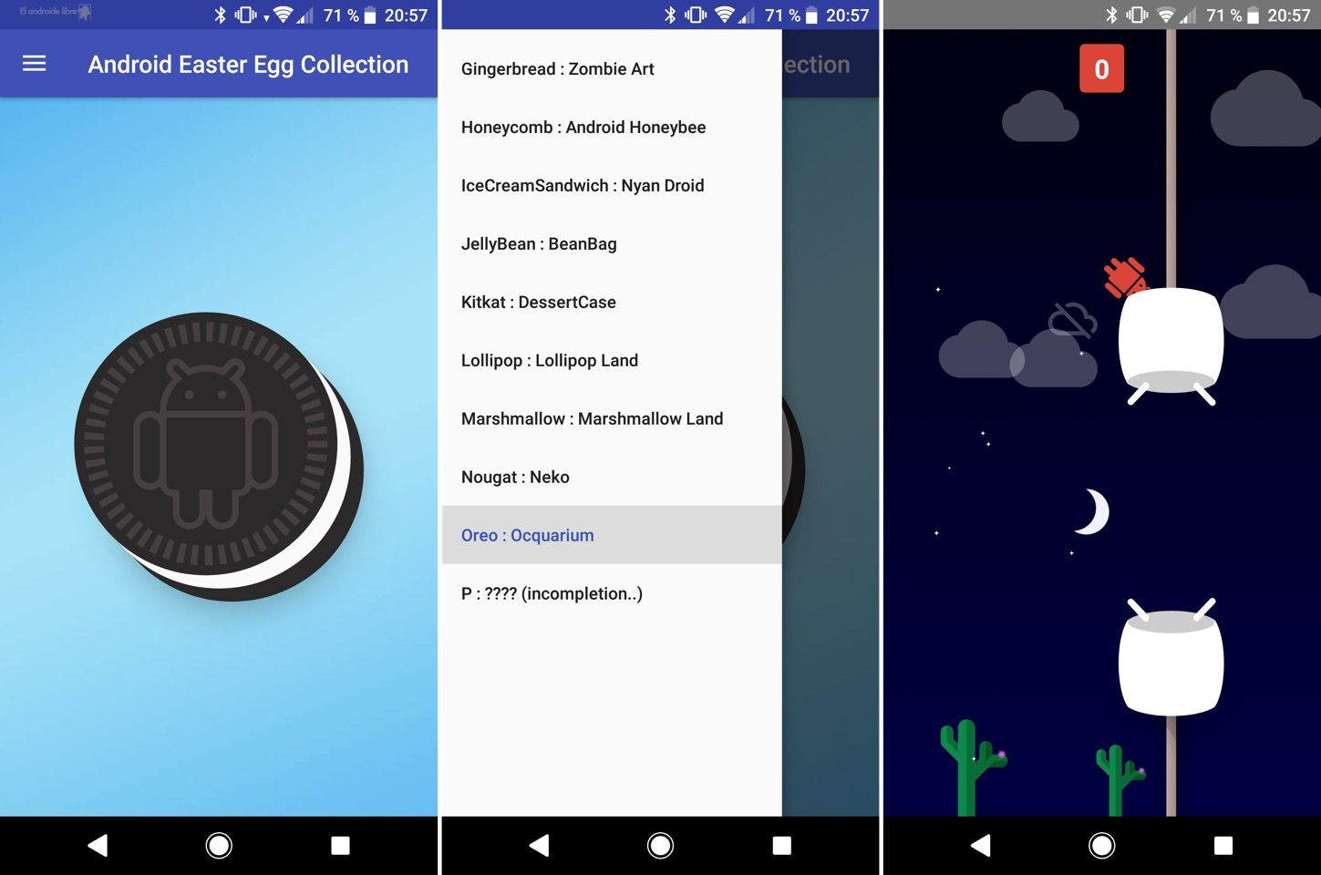 gingerbread android easter egg