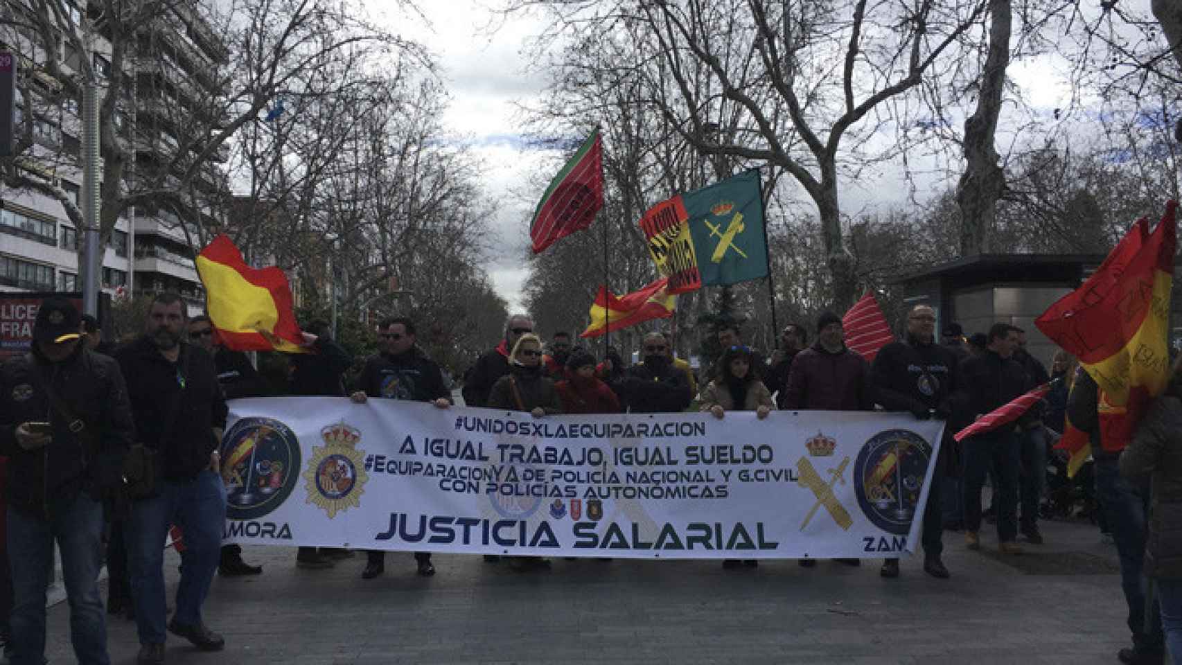 Valladolid-manifestacion-jusapol-equiparacion-salarial