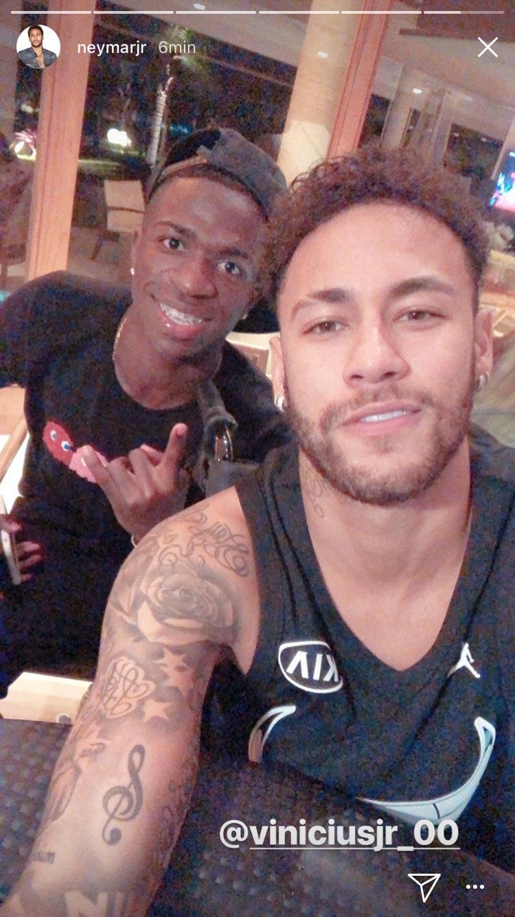 El Madrid del futuro: Vinicius y Neymar, juntos en Brasil