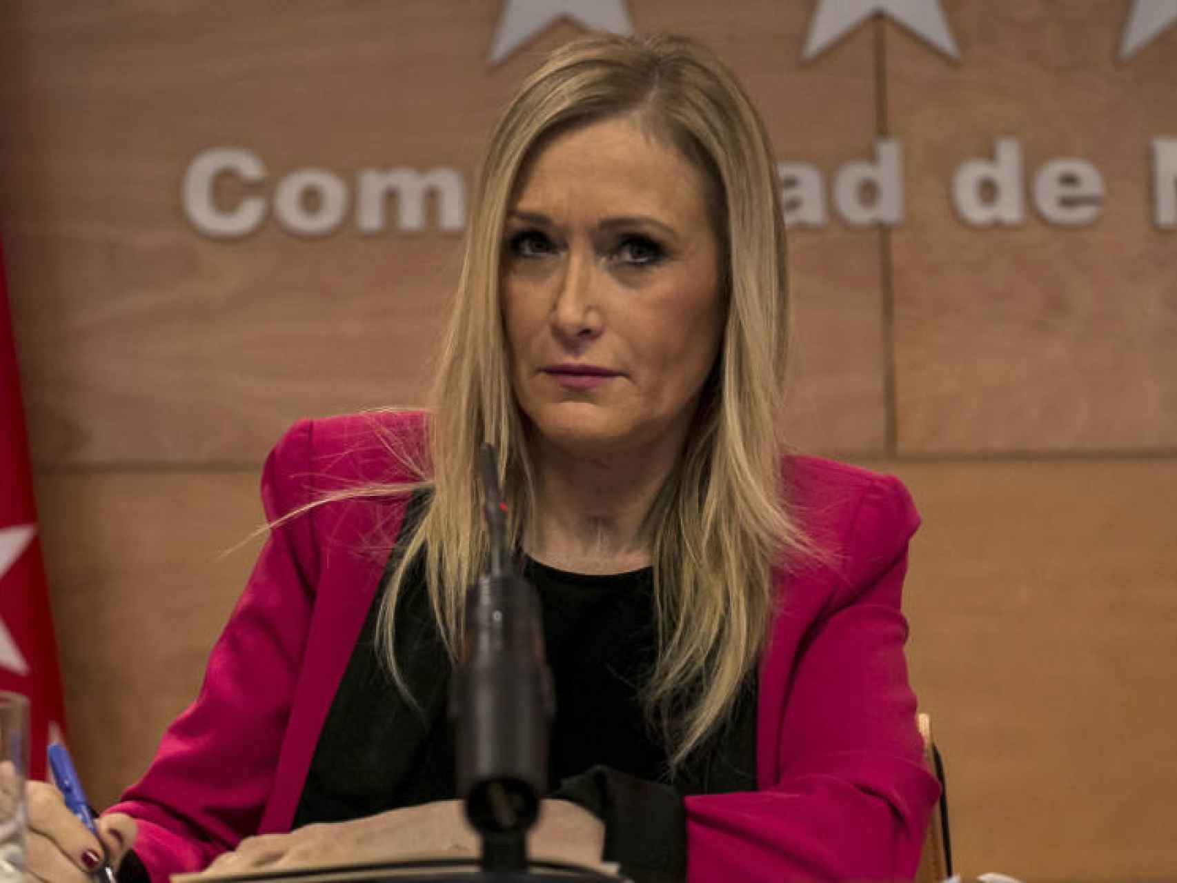La presidenta de la Comunidad de Madrid, Cristina Cifuentes, en una imagen de archivo.