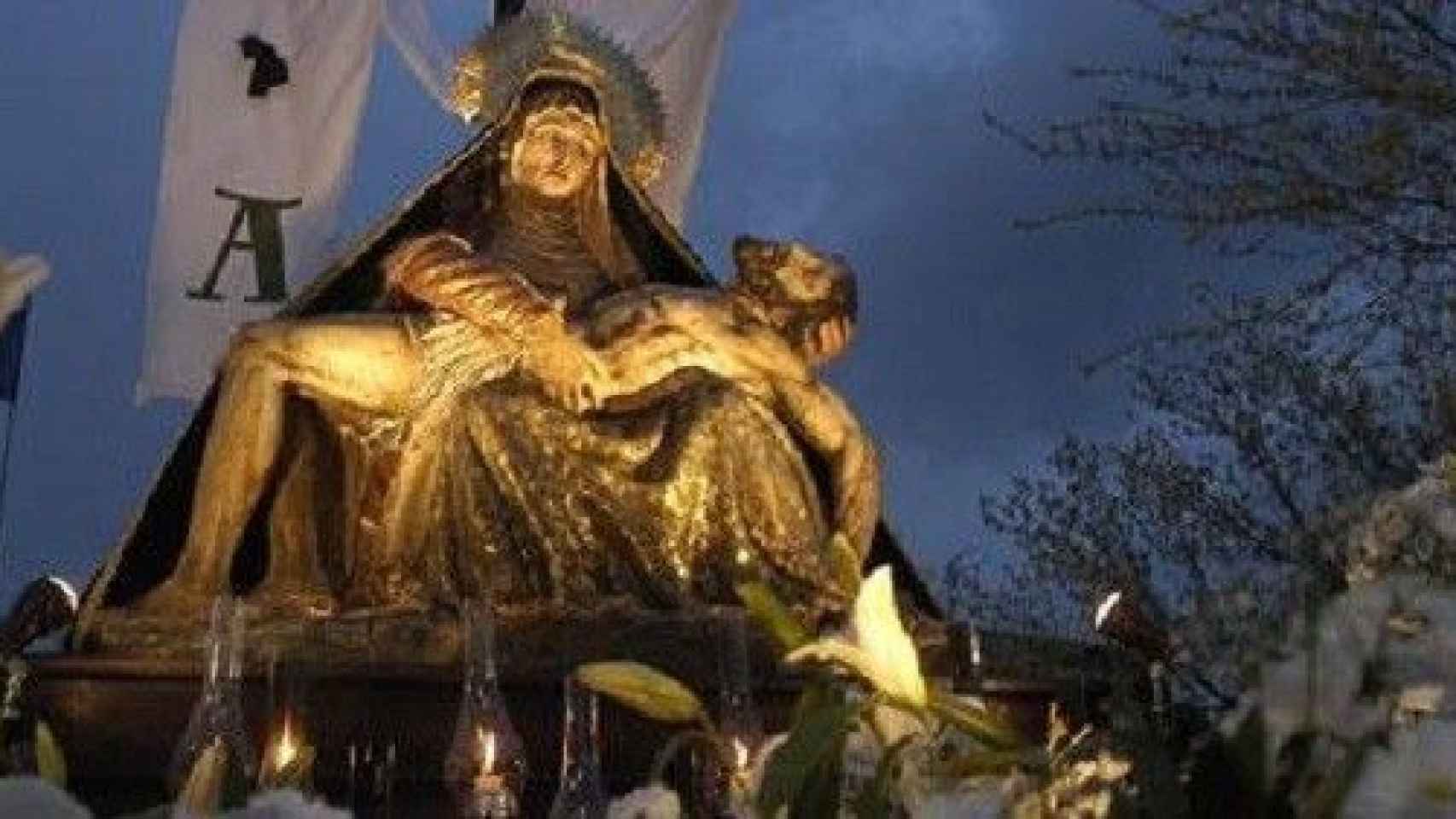 Virgen de las Angustias Semana Santa Medina del Campo