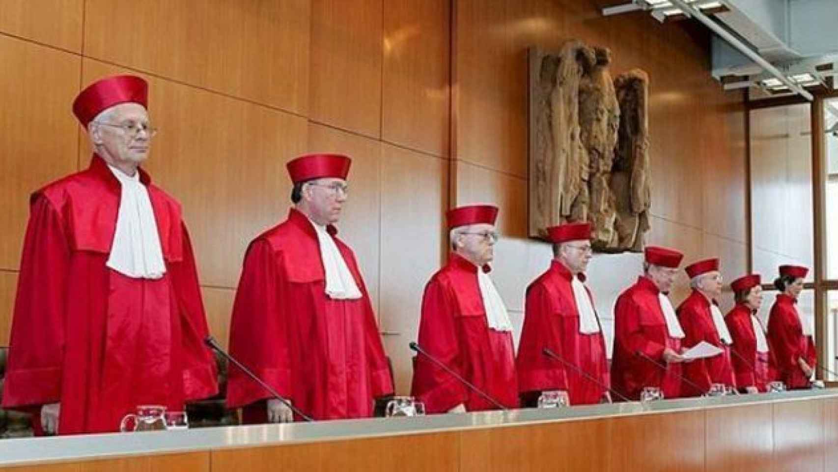 Jueces del Tribunal Constitucional de Alemania.