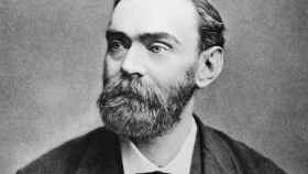 El químico sueco Alfred Nobel.