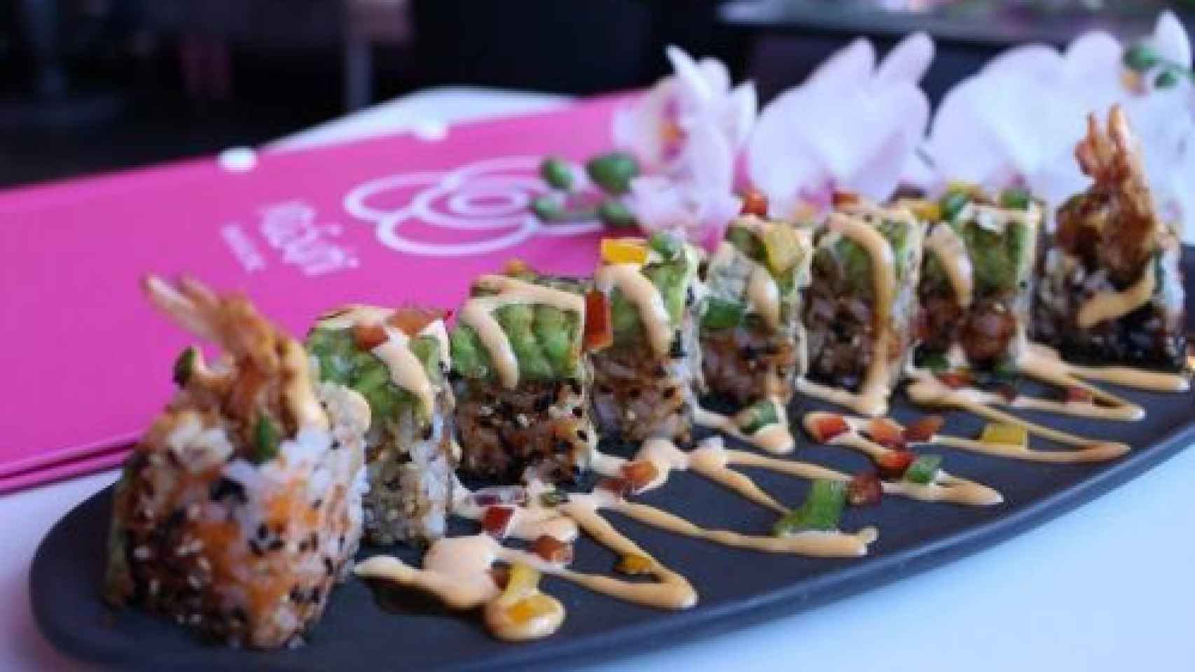 Uno de los deliciosos platos de 'Miss Sushi'.