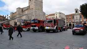 Zamora bomberos simulacro 16