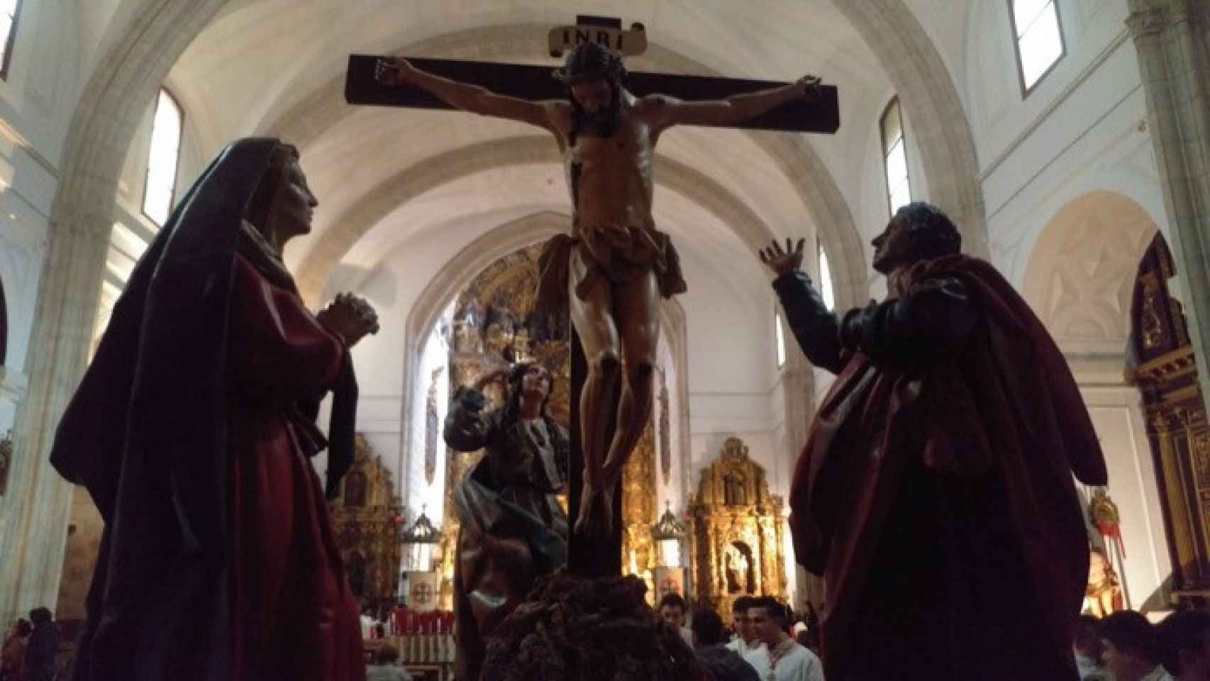 iglesia santiago crucifixion siete palabras valladolid 1