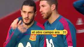 Koke y Ramos hablan del Wanda Metropolitano
