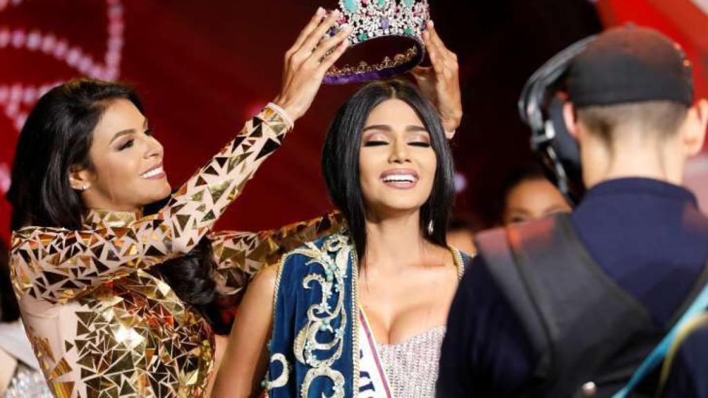 Sthefany Gutierrez, la última Miss Venezuela coronada hasta la fecha en 2017