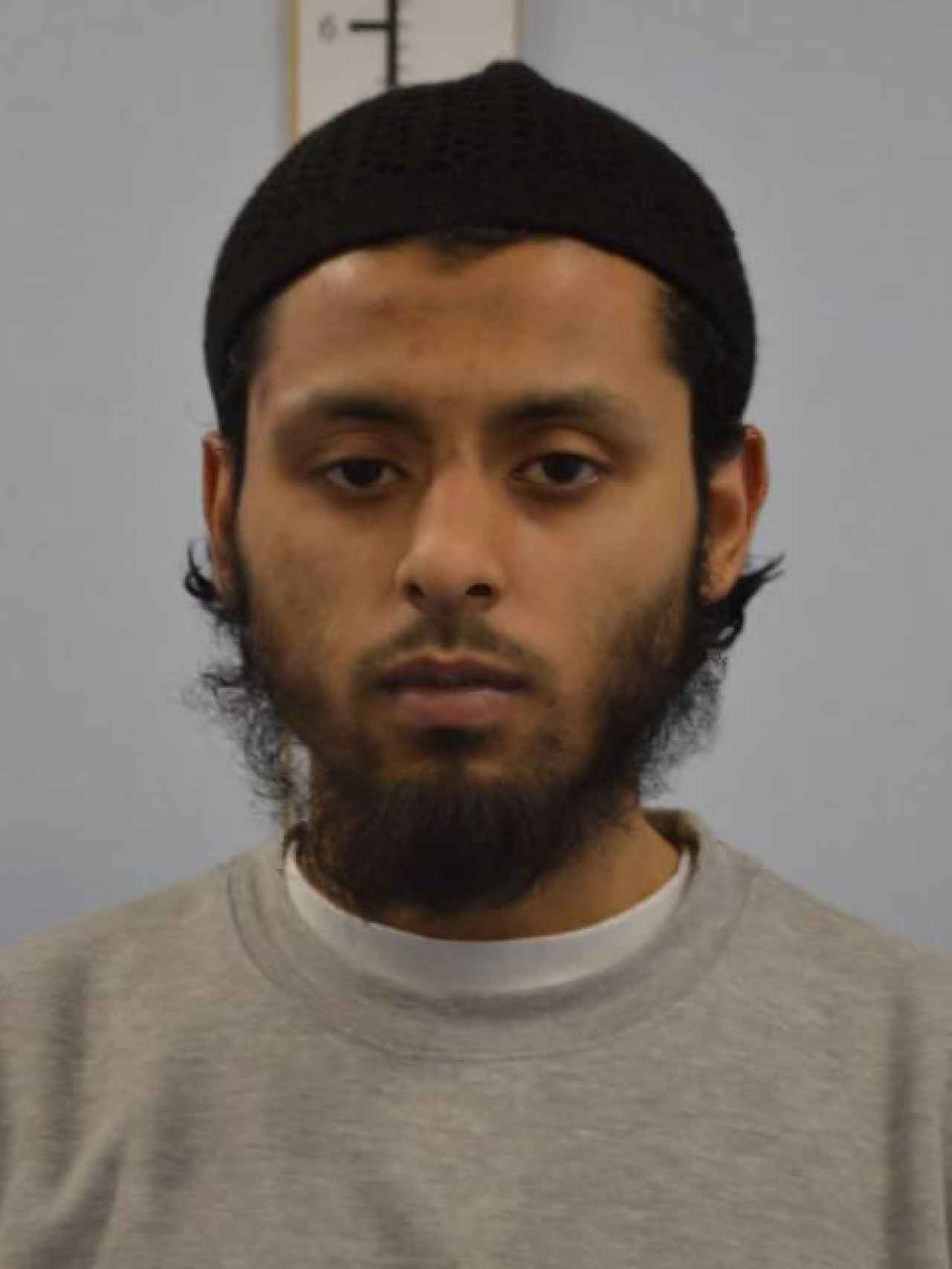 Umar Haque, el terrorista condenado a cadena perpetua en Londres.
