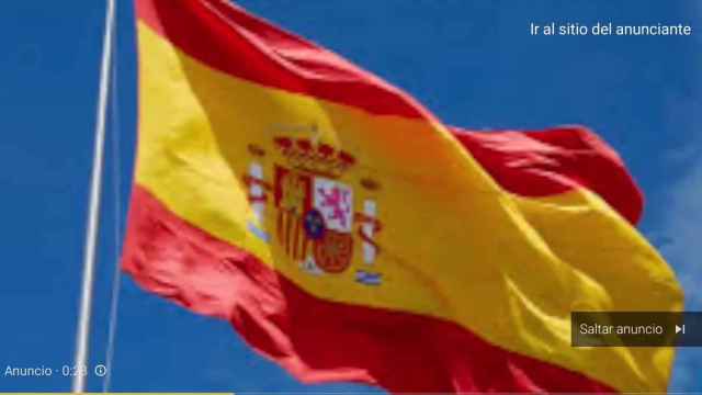 Alguien ha pagado para anunciar el himno de España en YouTube y nos tiene locos