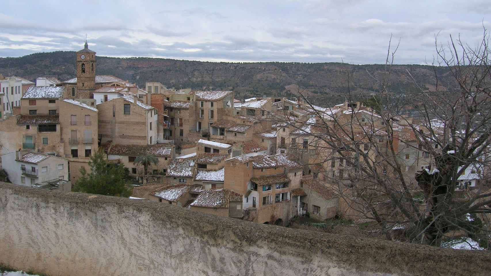 Vista general de Letur (Albacete).