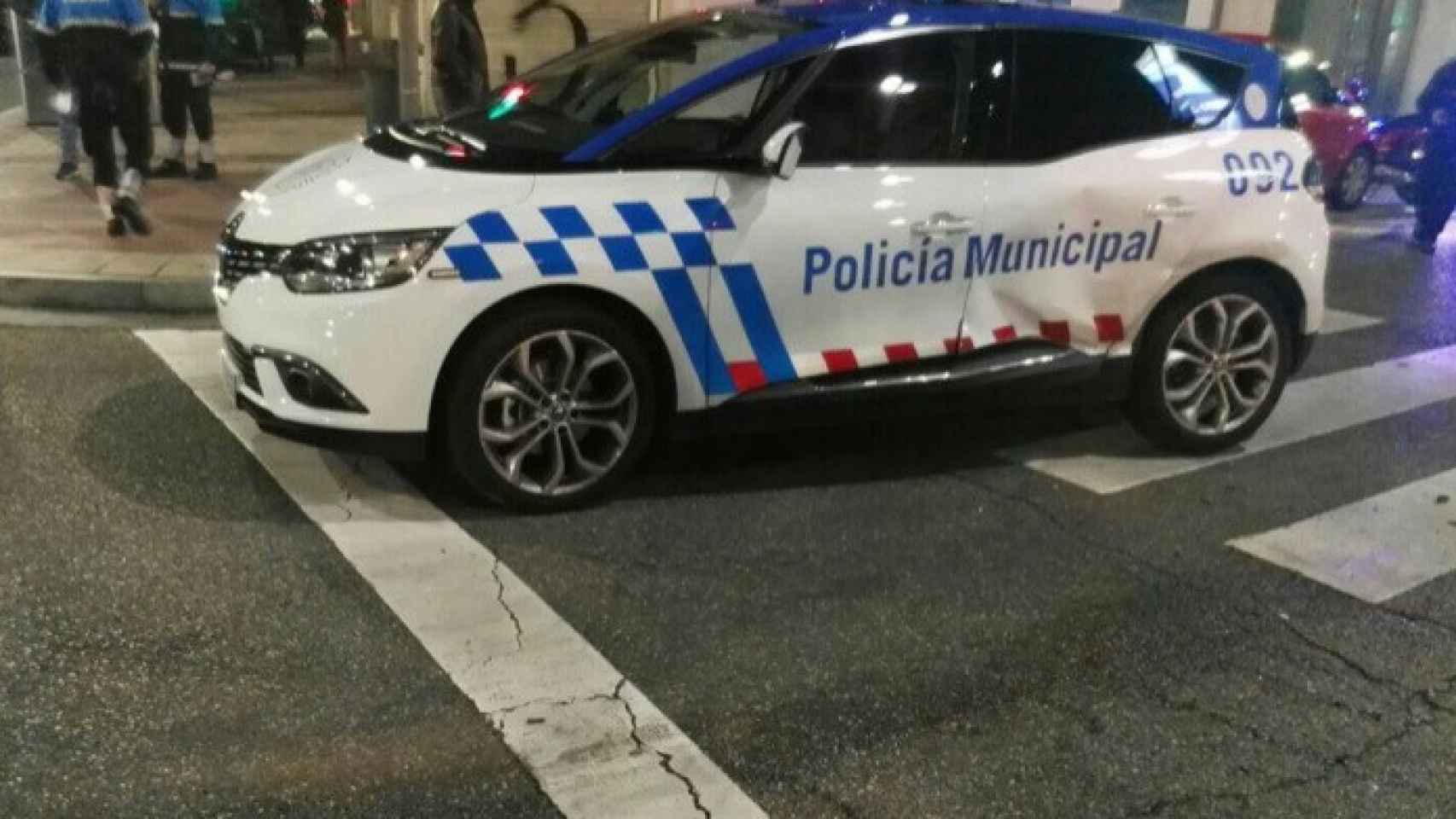 colision coche policia valladolid semana santa 1