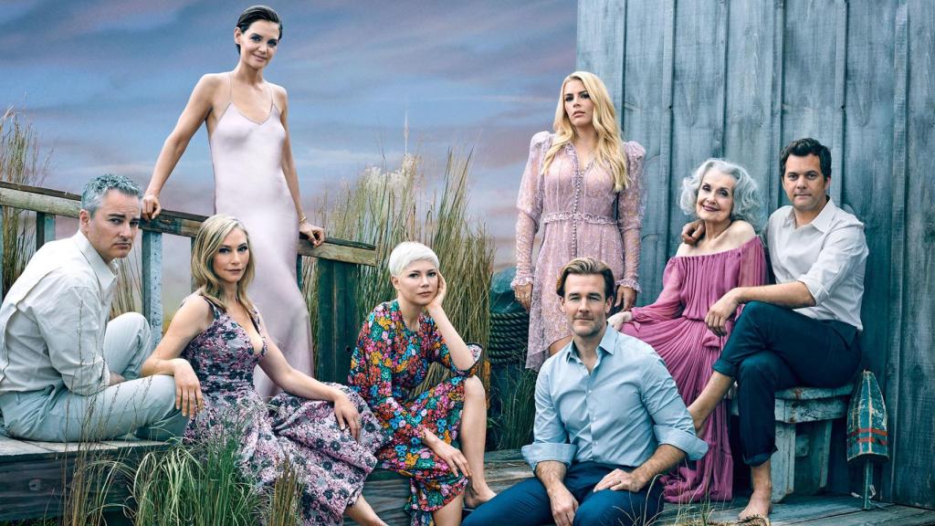 Foto del reencuentro de Dawson Crece en Entertainment Weekly.