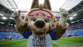 Imagen de la mascota del Mundial de Rusia 2018, Zabivaka.