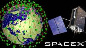 spacex starlink satelites