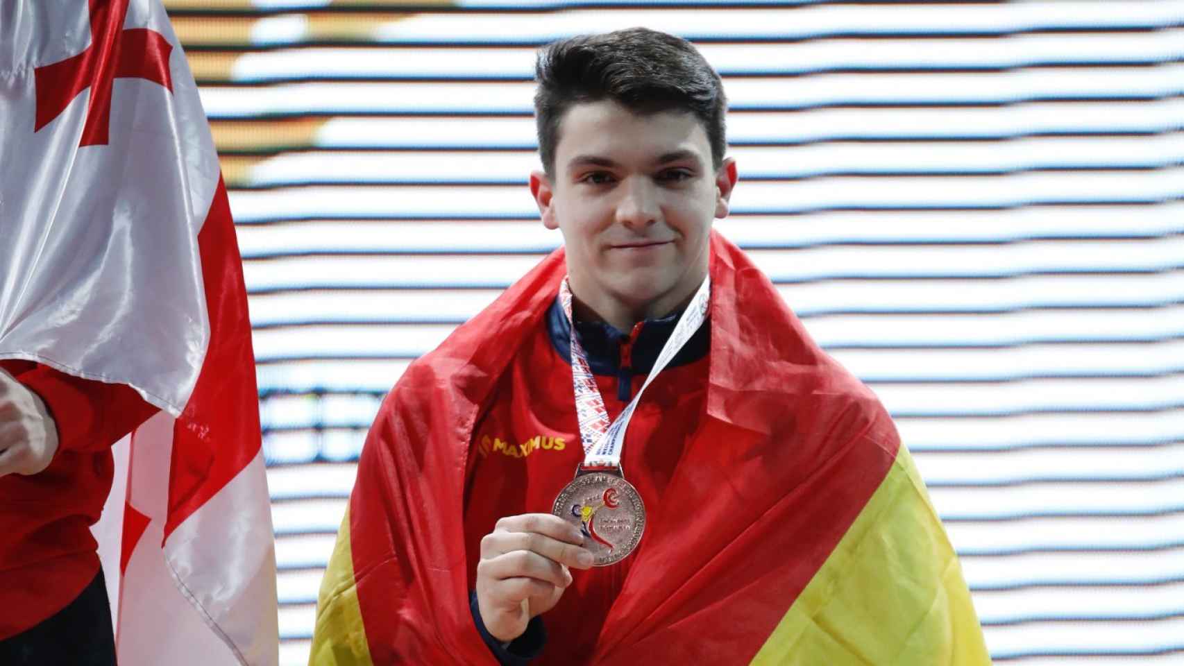 Alberto Fernández ha conseguido la décima medalla para España.
