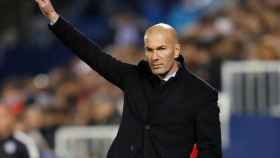 Zidane, en Butarque
