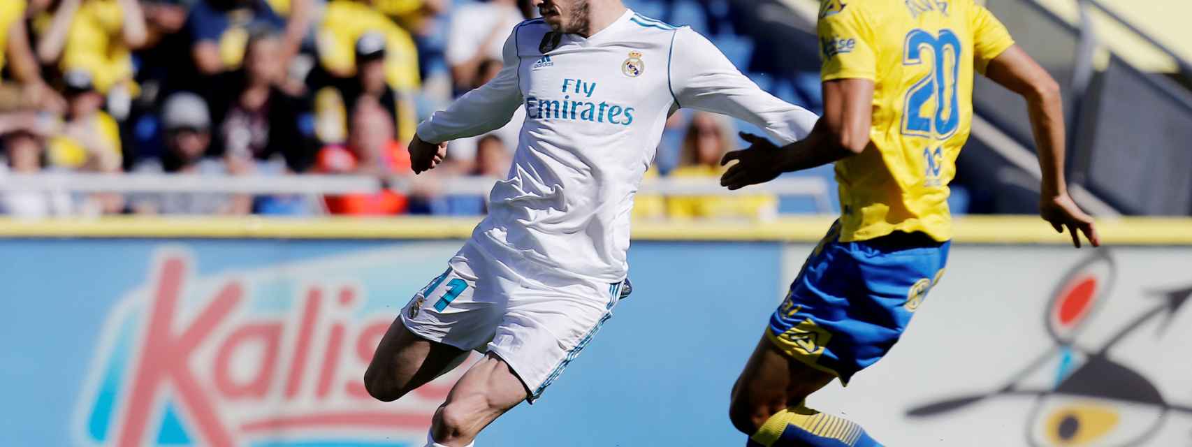 Gareth Bale en el partido Las Palmas - Real Madrid.