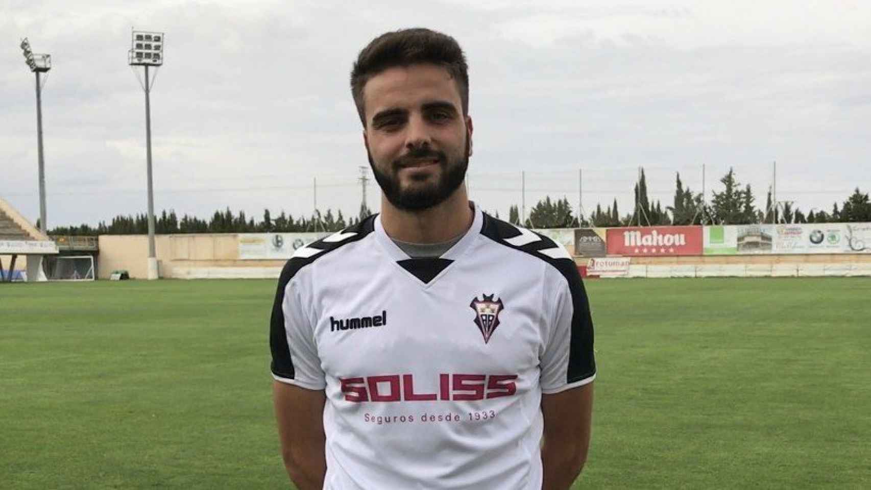 Pelayo Novo, jugador del Albacete. Foto: albacetebalompie.es