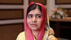 Malala, durante una entrevista en Pakistán.