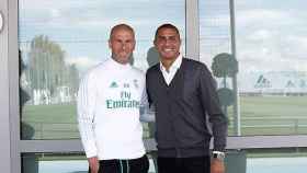 Zidane y Trezeguet