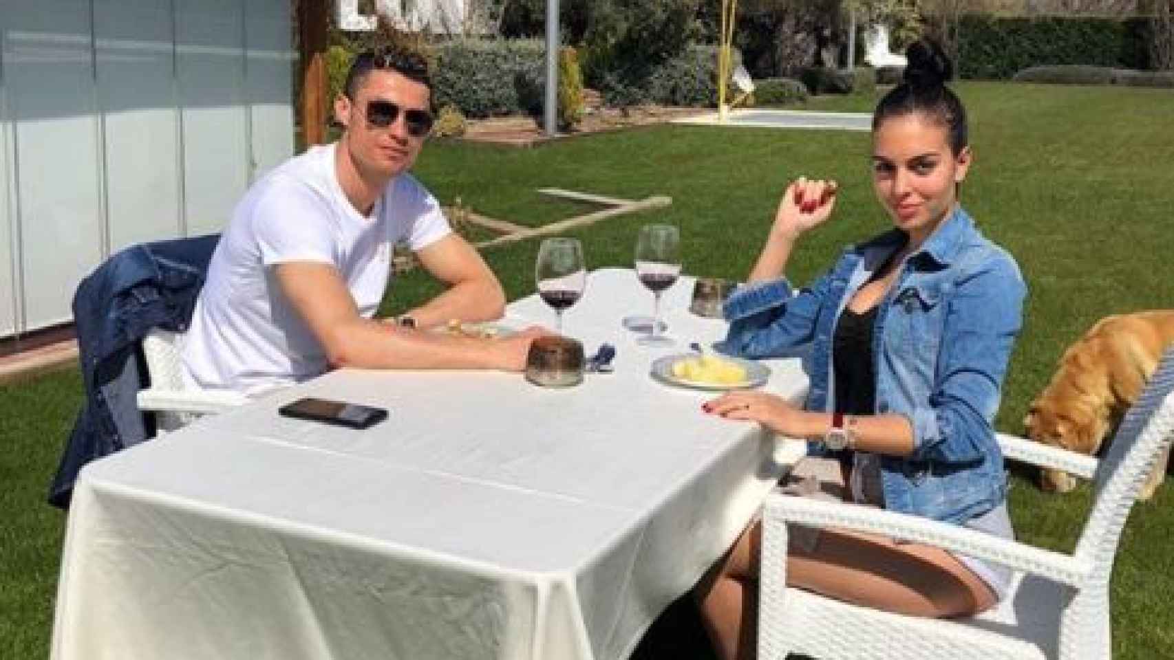 Cristiano Ronaldo y Georgina Rodríguez.