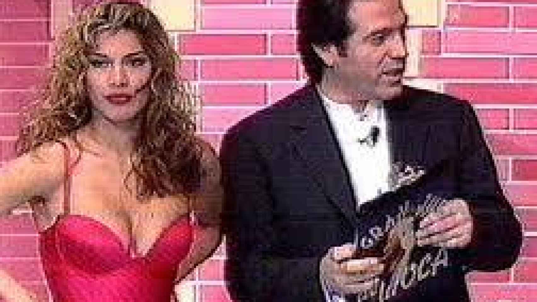 Pepe Navarro e Ivonne Reyes en los 90.