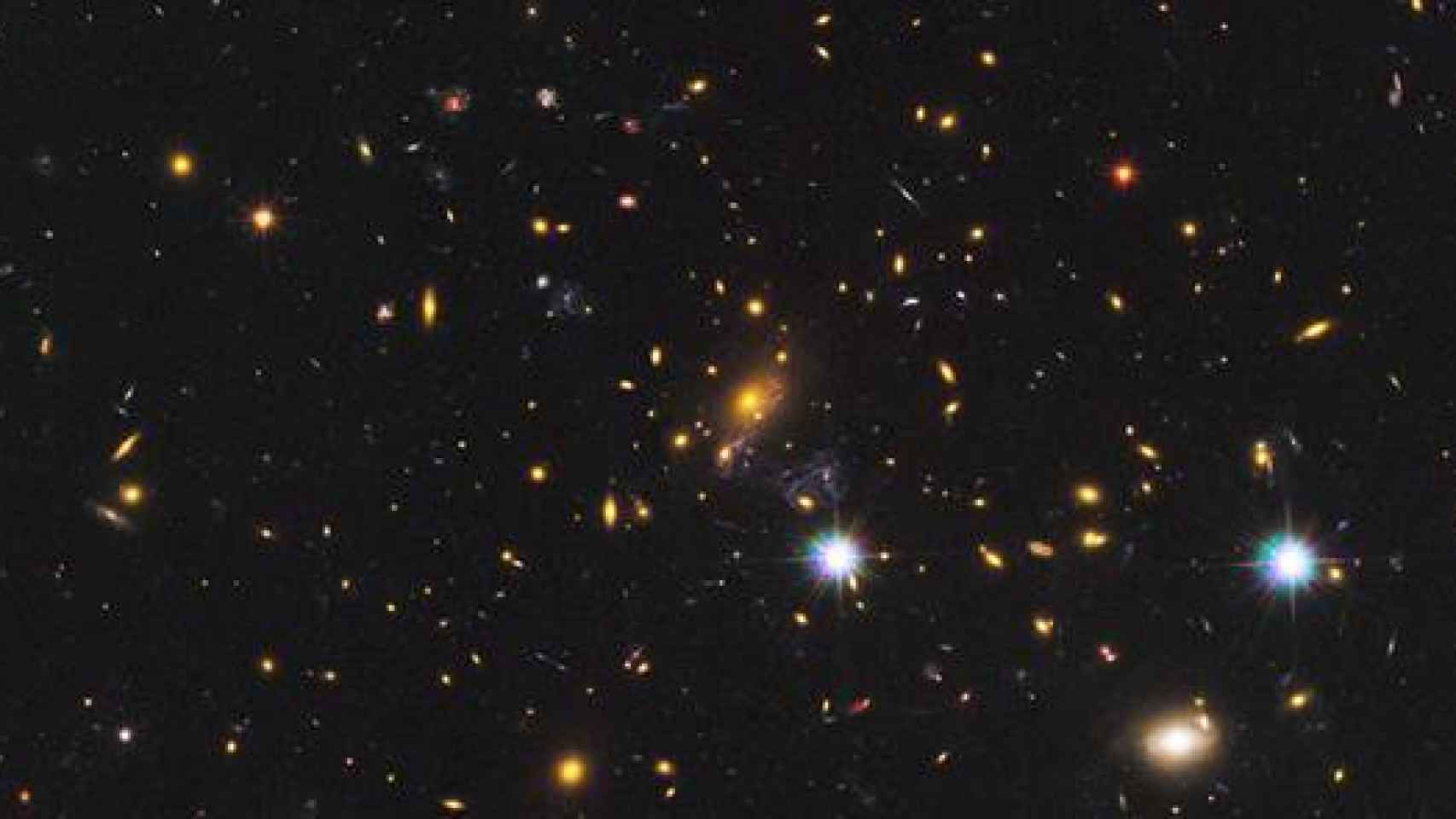 La estrella más distante de la Tierra se ha encontrado detrás del cúmulo de galaxias MACS J1149-2223.