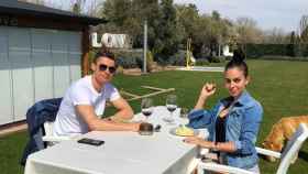 Georgina Rodríguez y CR7 disfrutan de una comida al aire libre