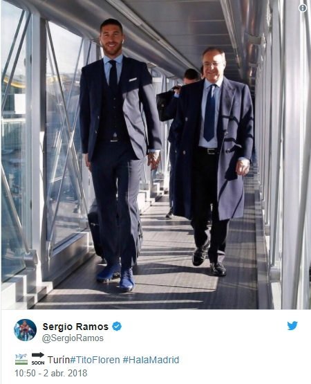Tuit Sergio Ramos