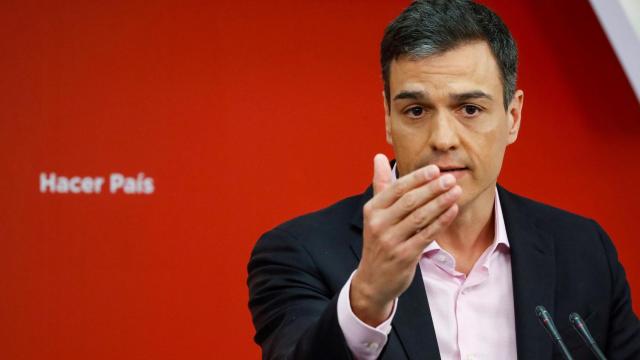 El secretario general del PSOE, Pedro Sánchez.