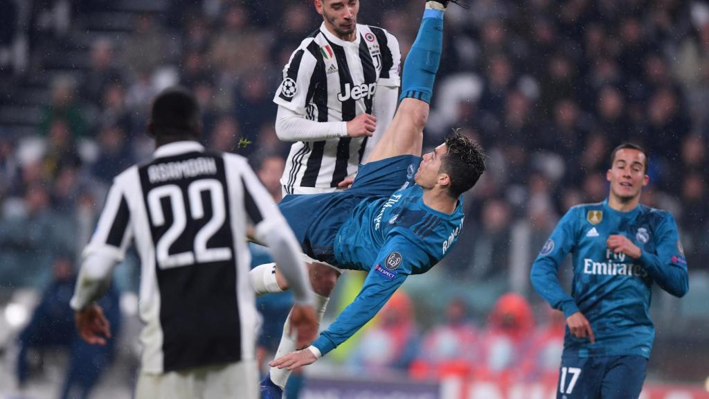 El momento de la chilena de Cristiano: un gol para la historia.